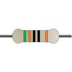 MFR50SFTE52-510R 金属皮膜固定抵抗器 0.5W 510Ω ±1% 1セット 100個入 YAGEO
