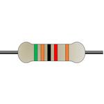 MF0207FTE52-51K 金属皮膜固定抵抗器 0.6W 51kΩ ±1% 1箱 5000個入 YAGEO