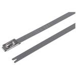 111-93088 MBT8SS-SS304-ML 結束バンド 201mm x 4.6 mm メタリック 304 ステンレス鋼 1袋 100個入 ヘラマンタイトン(タイトン)