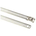 111-92080 MAT8SS7-SS316-ML 結束バンド 230mm x 7 mm メタリック 316 ステンレス鋼 1袋 100個入 ヘラマンタイトン(タイトン)