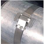 111-00327 結束バンド 500mm x 16 mm 金属 ステンレス鋼 1袋 100個入 ヘラマンタイトン(タイトン)