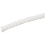 スパイラルケーブルラップ ポリテトラフルオロエチレン PTFE ナチュラル 1巻 5m入 ヘラマンタイトン(タイトン)