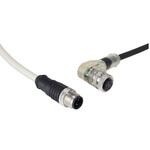 PXPNPN12RAF04AFI003PUR センサアクチュエータケーブル 28 → 22 AWG コア数：1 M12シリーズ 1箱 25個入 BULGIN