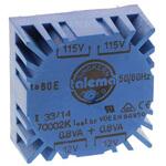 70002K トロイダルトランス 1次：115 V ac 230 V ac 2次：2 x 12V ac 電力：1.6VA Nuvotem Talema