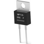 MPT35C1K8F パワーフィルム リード線形抵抗器 35W 1.8kΩ 1% TE CONNECTIVITY