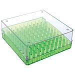 BMA-R3145 マグネット付CryoVialストレージラック 1.0/2.0/3.0mLチューブ用 100本立 緑 BMA-R3145シリーズ Argos Technologies Inc