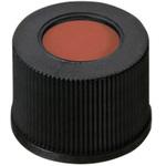 オートサンプラー用バイアル 9-425シリーズ用オプション品 黒キャップ+セプタム LLG Labware