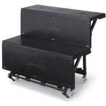 KAWAJUN 折りたたみひな壇 3段什器（W900×H1050）キャスター付 Amazon.co.jp: KAWAJUN (カワジュン) 河淳 折りたたみ ひな壇 陳列