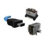 イーサネットケーブル 1m 青 ケーブルアセンブリ AMPHENOL