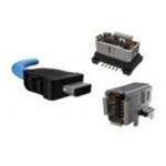 ND9ACC2A0A イーサネットケーブル 1m 青 ケーブルアセンブリ 1箱 40個入 AMPHENOL