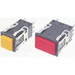 AML51-F10R インジケータ レンズ 赤 長方形 1袋 5個入 ハネウェル