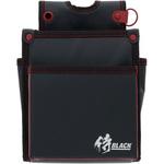 SRBT12 薄型電工腰袋2段 SRBT-12 侍BLACK