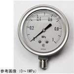 グリセリン入圧力計(100Φ) GV42-143シリーズ 長野計器