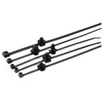156-00338 ケーブルタイ 100mm x 2.5 mm 黒 ポリアミド 1袋 5000個入 ヘラマンタイトン(タイトン)