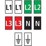 ケーブルマーカー マルチカラー 1袋 1000個入 ヘラマンタイトン(旧:タイトン)