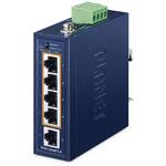 コンパクト産業用4ポート10/100TX 802.3at PoE +1ポート100/100TXイーサネットスイッチ PLANET Technology