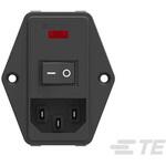 PE0S0DS6B EMIフィルタ 電源ラインフィルタ ノイズフィルタ 6A フランジマウント 0.005 mA Single Stage 1箱 16個入 TE Connectivity Japan(旧:TYCOELECTRONICS(タイコエレクトロニクス))
