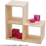 #55807 HP 4面体DP BOX無塗装 1個 用美(ヤマコー)