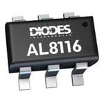 AL8116W6-7 LEDドライバ IC 20mA ポテンショメータ 調光 6-Pin 1セット 3000個入 DiodesZetex