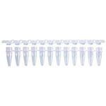 PCR-12S PCR 12連チューブ&12連フラットキャップ 0.2ml ナチュラル PCR-12Sシリーズ ビーエム機器