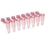 T320-3R PCRチューブ&キャップ0.2ml Red T320-3Rシリーズ Simport