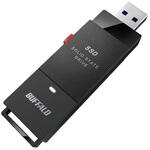 SSD-SCT500U3-BA PC対応 USB3.2(Gen2)TV録画 スティック型SSD ブラック Type-C付属 SSD-SCTシリーズ BUFFALO(バッファロー)