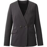 ENJOYNoir NAJ066 NOBLE CROSS ノーカラージャケット カーシーカシマ