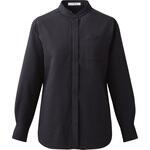 ENJOYNoir NWY077 CLASSY CHECK ユニセックス スタンドカラーシャツ(長袖) カーシーカシマ