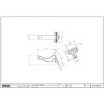 LL66T アートフェイスT/H120 ブラケット正面打(吊) 固定式 4-20 エスロン