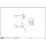 LH08T アートフェイスT/H120 ブラケット正面打(吊) 固定式 5-10 エスロン