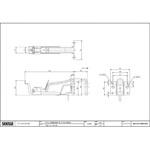 LL80G アーバントップΣ90 ステンレス金具正面打(吊) ワンタッチ自在式 0-10～45 エスロン