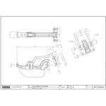 LK12T 新・丸トップRV105 ブラケット正面打(吊) ワンタッチ自在式 4-10～45 エスロン