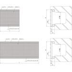 鋼板製グレーチング かさ上げ式細目みぞぶた〈国土交通省型〉 ノンスリップタイプ PF-ANSV/BNSV(スベリ止) ニムラ