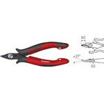Z4003WFF118 エレクトロニクス用 精密ニッパー (フルフラッシュ刃、ワイヤートラップ付)118mm Wiha(ビーハ/ノガ)