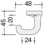 デスクサイドフック HN型 フアナ Huana ナイキ