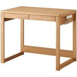 BEENO 木製デスク 幅90cm 引出付き コイズミファニテック