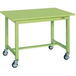 中量作業台(KTタイプ/耐荷重300kg/スチール天板/H825/キャスター付) サカエ
