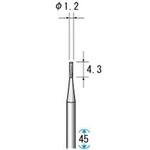 精密スチールカッター (軸径2．34mm) NSK(ナカニシ)