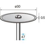 電着ダイヤモンドディスク (軸径2．34mm) NSK(ナカニシ)