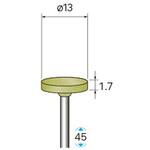 セラミックダイヤモンド砥石 (軸径2．34mm・3mm) NSK(ナカニシ)