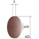 切断砥石ディスク 高硬度金属用 (中心穴径1．8mm・3mm WA) NSK(ナカニシ)
