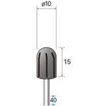 キャップサンダー専用ホルダー (軸径3mm・6mm 円筒先丸型) NSK(ナカニシ)