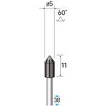 キャップサンダー専用ホルダー (軸径3mm・6mm 円筒先三角型) NSK(ナカニシ)