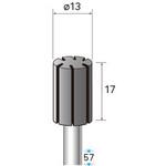 キャップサンダー専用ホルダー (軸径3mm・6mm 円筒型) NSK(ナカニシ)