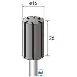 キャップサンダー専用ホルダー (軸径3mm・6mm 円筒型) NSK(ナカニシ)