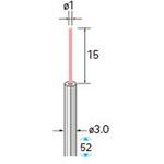 セラミックファイバーブラシ エンド型(軸径3mm) NSK(ナカニシ)
