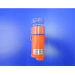 CSX-R-BOTTOM 点滅灯 CSXシリーズ一段タイプ 下スイッチ 赤色 マリンテック