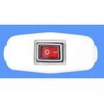 WSW-6AWR-AC 防水中間スイッチ 発光タイプ AC100V用 マリンテック