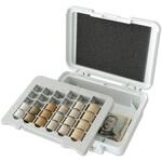 ポータブルキャッシュケース ホワイト カール事務器
