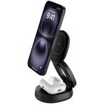 Belkin Qi2 2-in-1 ワイヤレス充電スタンド ブラック BELKIN(ベルキン)
